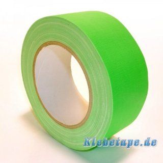 Klebeband Neon Grün 50mm x 25m Gaffa Tape Gewebeklebeband Premium