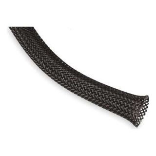 Techflex PTN0.38BK50 Techflex(TM), Sleeving, 3/8In Dia, 50Ft