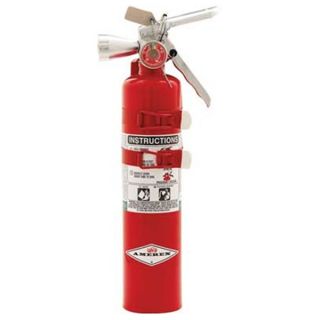 Amerex B385TS Fire Extinguisher, Halotron, ABC, 2BC