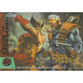 Wolverine vs. Cable #145 (X Men Fleer Ultra 94 Trading