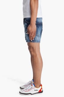 Dsquared2 Destroyed Denim Shorts for men
