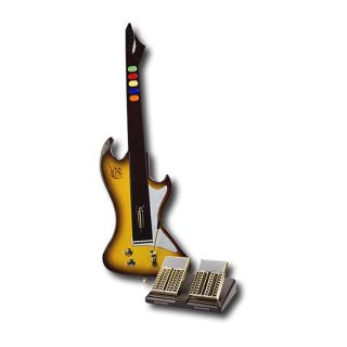 React Legacy Guitar and Star Power/Whammy Bar Dual Pedal for PS3
