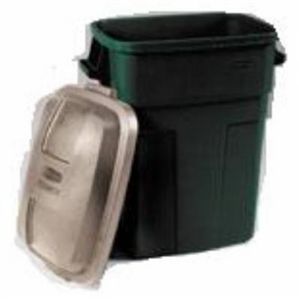 Rubbermaid Inc 2979 00 EGRN 30GAL GRN Trash Can, Pack of 6