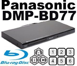 PANASONIC DMP BD77 CodeFree Blu ray Player MultiZone 