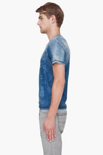 Diesel Blue Fauno Rs T shirt for men