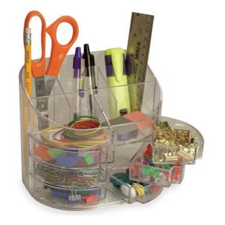 Officemate 22824 Desk Organizer, Color Clear
