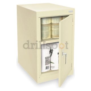 Sandusky EA11182430 07 Desk Height Cabinet, Welded, Beige