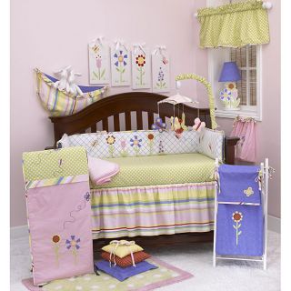 Cotton Tale Spring Fling 8 piece Crib Bedding Set