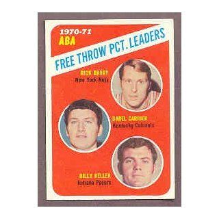 1971 72 Topps #149 Free Throw Leaders Rick Barry EX MT