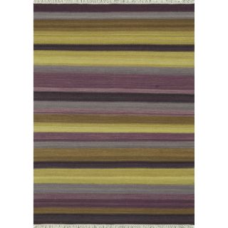 Zahra Hand Woven Violet Wool Rug (50 x 76) Today $288.59 Sale $259
