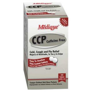 Medique 10513 CCP Caffeine Free, Tablets, PK 500