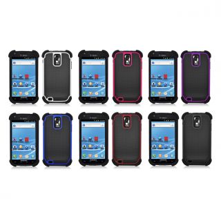 Samsung Galaxy S II T989 Hercules (T Mobile) Dimpled Dual Rubberized