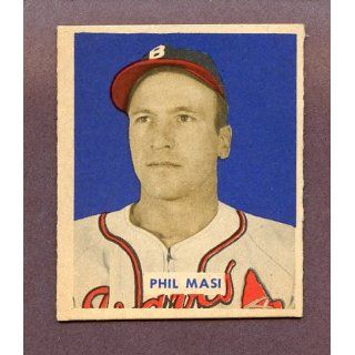 1949 Bowman #153 Phil Masi Braves EX MT 198515 Kit Young