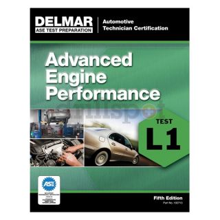 Cengage Learning 9781111127138 Textbook, ASE Test Prep, Engine Performnce