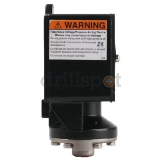 Ashcroft B424VXCYLM400 Pressure Switch, 40 to 400 PSI, SPDT, Fixed