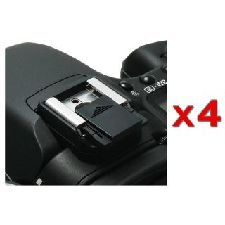 Camera Flashlight Hot Shoe Cover for Canon G9/ G10/ SX10 (Pack of 4