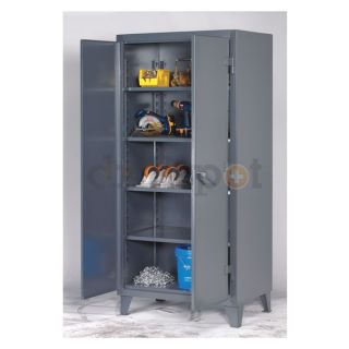 Strong Hold 66 244 Storage Cabinet, Welded, Dark Gray