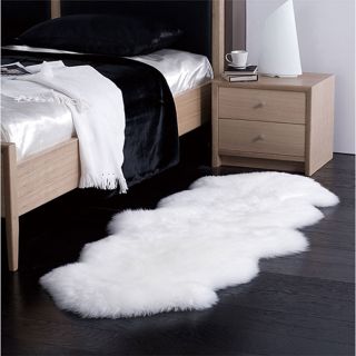 Alexa Double Natural Soft Sheepskin / Wool Shag Runner Today $96.99 4